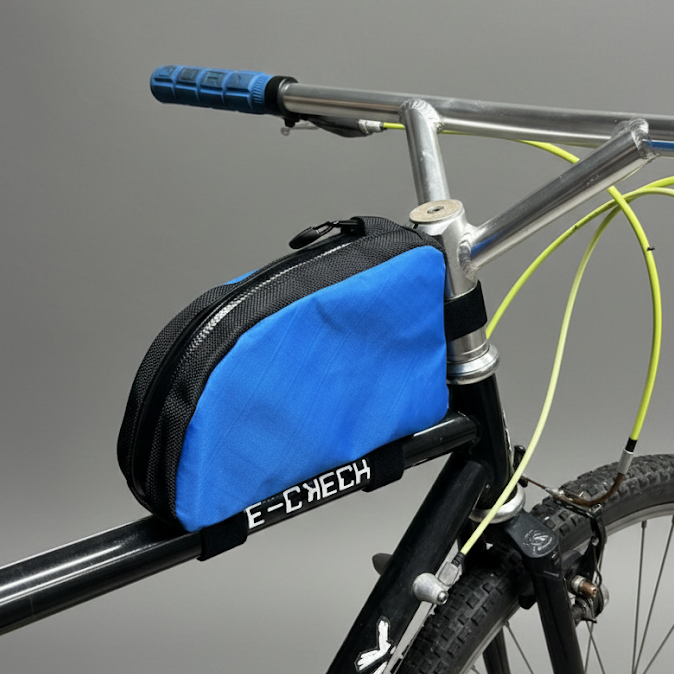 Top Tube Bag (Upcycled Awning)