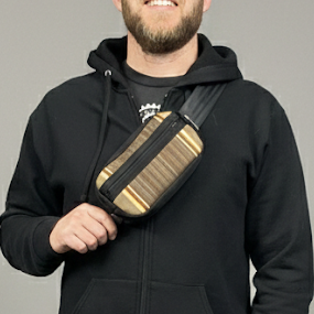 Hip Bag (Upcycled Awning)