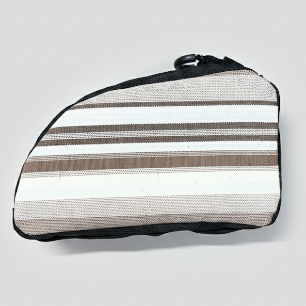 Top Tube Bag (Upcycled Awning)