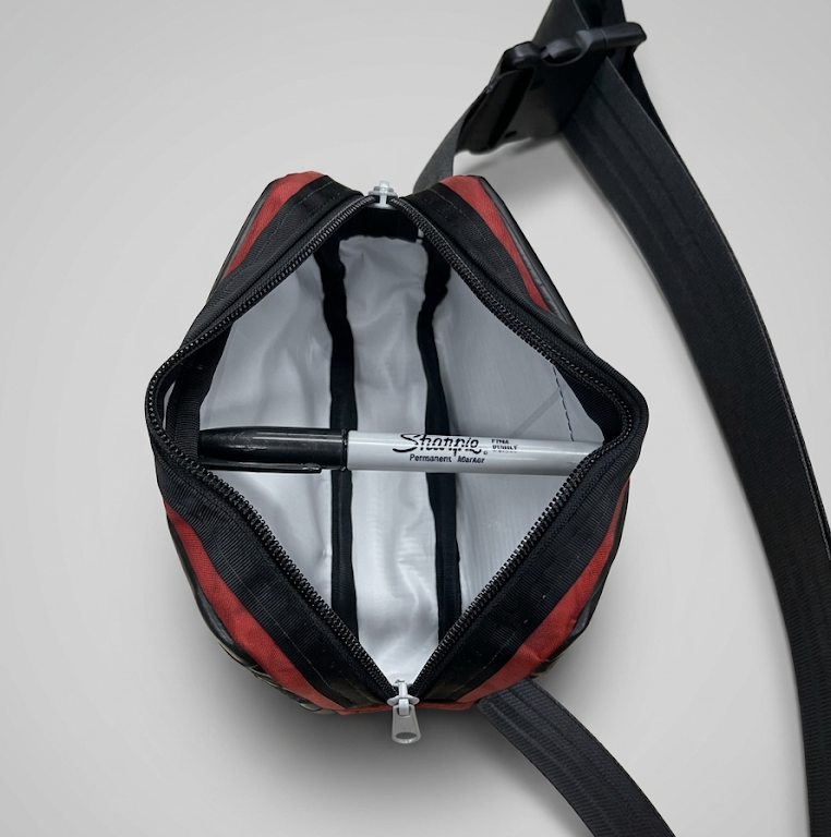 Hip Bag (bicycle inner tubes)