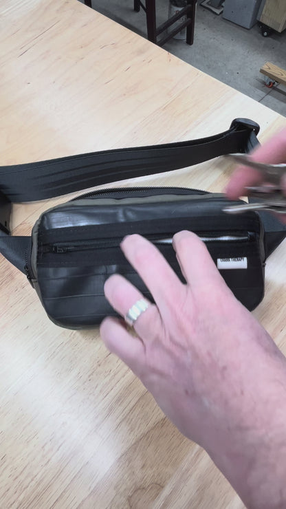 Hip Bag (bicycle inner tubes)